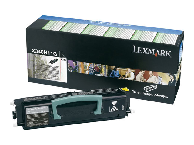 Cartucce e toner ink-laser originali Lexmark – Alta resa – nero – originale – cartuccia toner LRP – per Lexmark X342n MFP LEXMARK [ TT-747992 ]