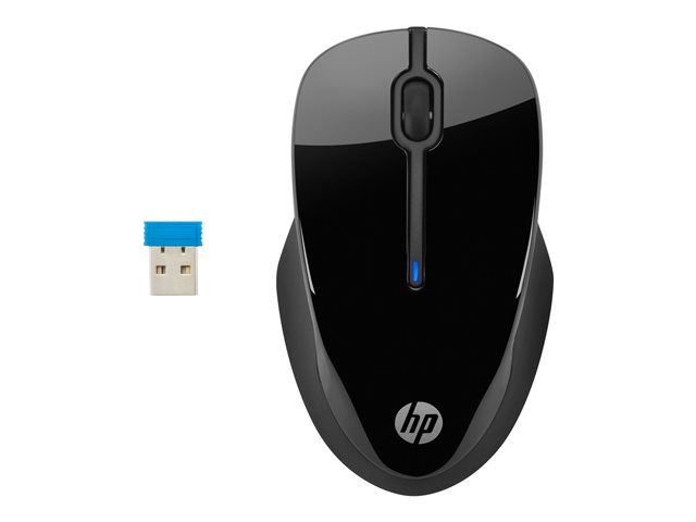 Mouse HP 250 – Mouse – 3 pulsanti – senza fili – 2.4 GHz – ricevitore wireless USB – nero – per OMEN by HP Laptop 16; Victus 15L by HP; Victus by HP Laptop 16; Pavilion TP01 HP INC [ TT-755625 ]