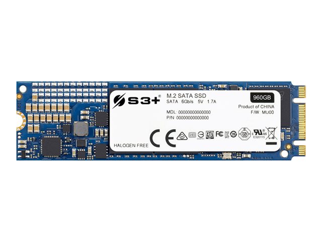 Unità a dischi rigidi S3+ – SSD – 480 GB – interno – M.2 2280 – SATA 6Gb/s S3 PLUS [ TT-759685 ]