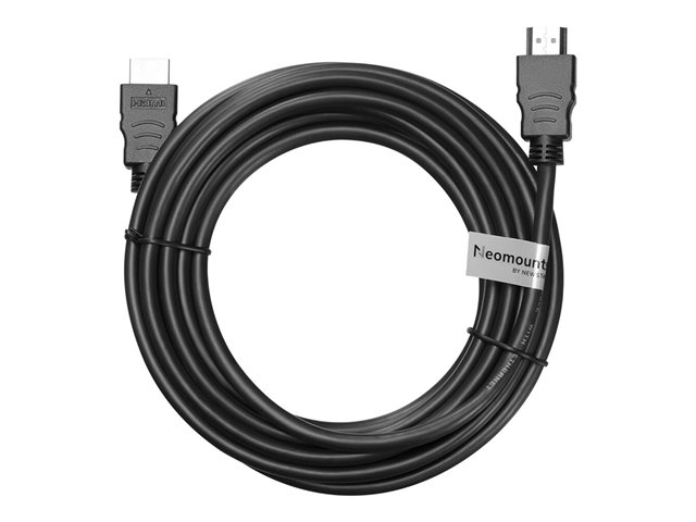 Altri accessori e componenti per pc Neomounts by Newstar – High Speed – cavo HDMI – HDMI maschio a HDMI maschio – 5 m – nero NEOMOUNTS BY NEWSTAR [ TT-764545 ]