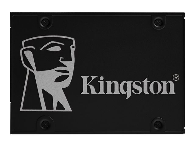 Unità a dischi rigidi Kingston KC600 – SSD – crittografato – 1 TB – interno – 2.5″ – SATA 6Gb/s – 256 bit AES – Self-Encrypting Drive (SED), TCG Opal Encryption KINGSTON [ TT-754731 ]