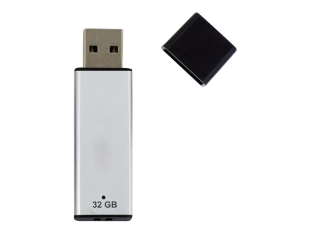 Supporti di memorizzazione Nilox 2.0 A – Chiavetta USB – 32 GB – USB 2.0 – argento NILOX [ TT-750594 ]