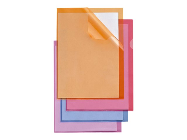 Cartelline in plastica SEI CAPRI 61 Colorato – Cartella a L – per A4 – rosso (pacchetto di 25) SEI ROTA [ TT-760049 ]